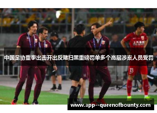 中国足协重拳出击开出反赌扫黑重磅罚单多个高层涉案人员受罚 中国足协重拳出击开出反赌扫黑重磅罚单多个高层涉案人员受罚